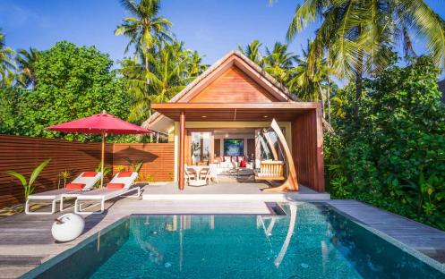 Niyama Private Islands Maldives-Beach Pool Villa daytime_15605