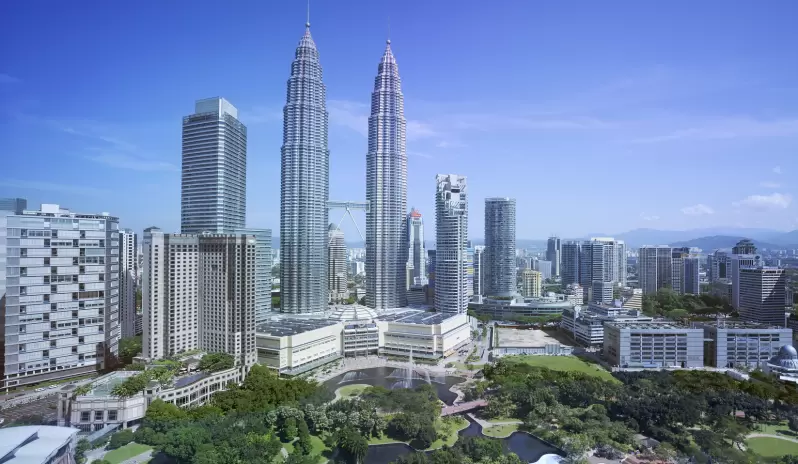 Traders Hotel-Aerial Park View