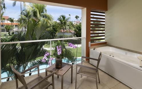 Breathless Punta Cana Resort & Spa-Allure Junior Suite Pool View Terrace_7891