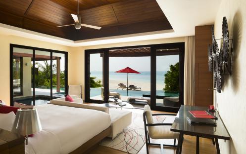 Niyama Private Islands Maldives-Beach Pavilion Bedroom_9051