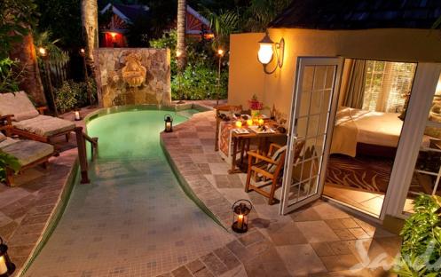 Caribbean Honeymoon Butler Rondoval with Private Pool Sanctuary - RP 8