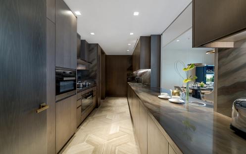 FIVE Palm Jumeirah Dubai-Four Bedroom Duplex Penthouse Suite Kitchen area_18703