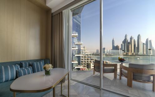 FIVE Palm Jumeirah Dubai-Luxe Sea View living room_12597