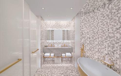 FIVE Palm Jumeirah Dubai-Two Bedroom Suite Bathroom_13270