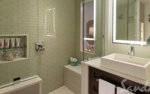 Honeymoon Sanctuary Walkout Club Level Junior Suite with Patio Tranquility Soaking Tub - WJST (2)