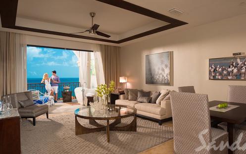 Sandals Grenada Resort & Spa-Italian Oceanview PH 1 Br SkyPool Butler Suite wBalcony Tranquility Soaking Tub 2_7650