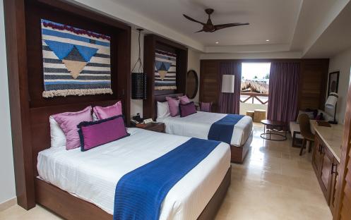 Secrets Cap Cana Resort & Spa-Junior Suite Tropical View Twin Room_12813