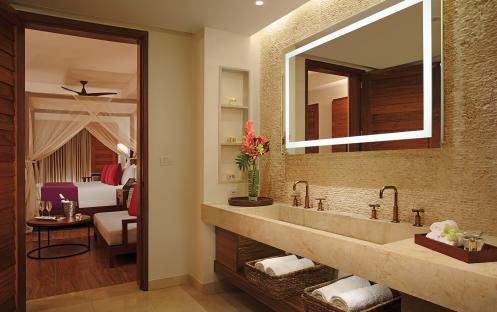 Secrets Cap Cana Resort & Spa-Preferred Club Bungalow Master Suite Pool View bathroom_13890