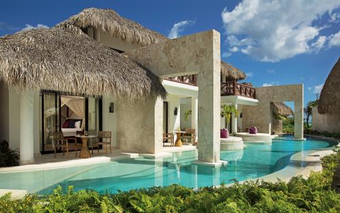 Secrets Cap Cana Resort & Spa-Preferred Club Bungalow Suite Swim Out Pool View overview_13889