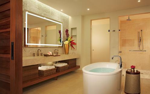 Secrets Cap Cana Resort & Spa-Preferred Club Master Suite Plunge Pool Ocean Front Bathroom_13894