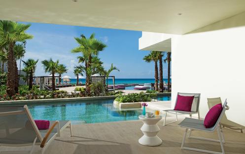 Breathless Riviera Cancun Resort & Spa-Xhale Club Junior Suite Swim Out Tropical View 3_13944