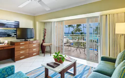 Ocean View One Bedroom Suite living room_67