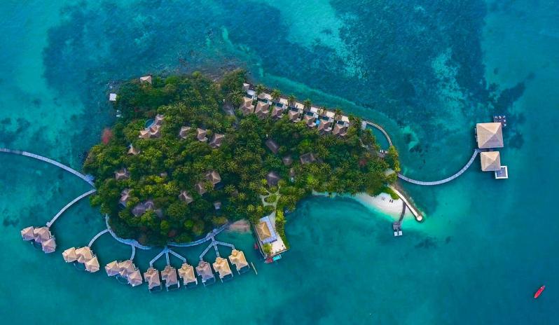 SONG SAA PRIVATE ISLAND - AERIAL VIEW