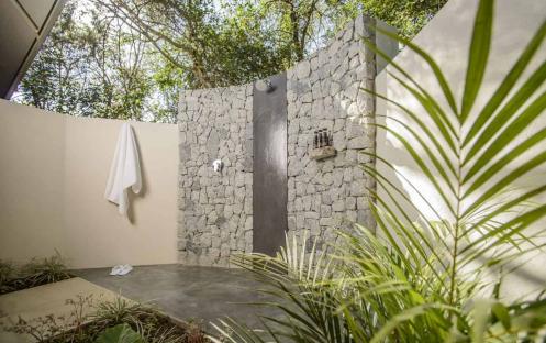 EXECUTIVE SUITE OUTDOOR SHOWER