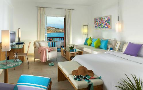 Petasos Beach Resort & Spa-Deluxe Room With Private Pool_12290