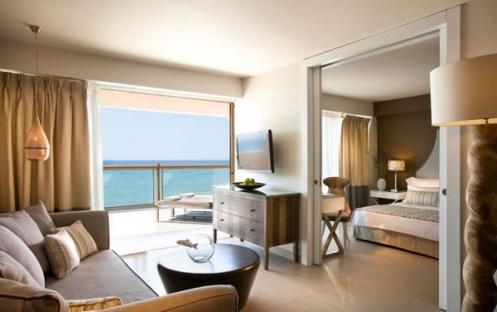 Sani Beach-One Bedroom Family Suite Sea View 1_11553