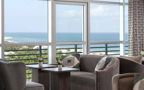 The Ritz Carlton South Beach - Club Lounge View