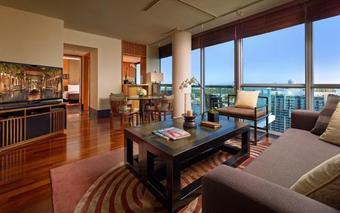 The Setai - One Bedroom Ocean Suite Living Room