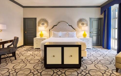 Paris Las Vegas - St Tropez Suite Bedroom