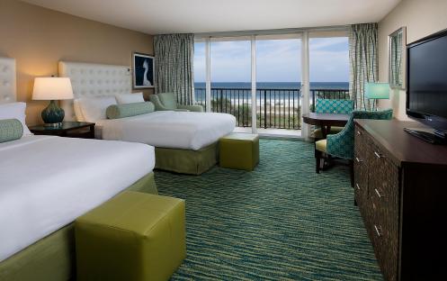 Holiday inn Lido Beach - Queen Deluxe Room Gulf View