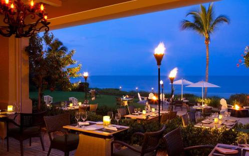 LaPlaya Beach & Golf Resort Dining by the beach
