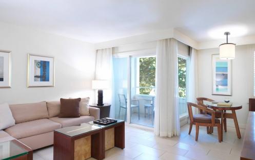 Casa Marina - One Bedroom Suite Living and Balcony