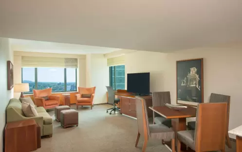 Sheraton Boston - One Bedroom Suite Living Room