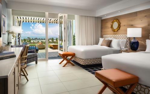 Hotel Del Coronado - Cabana Beachfront Terrace Double bed