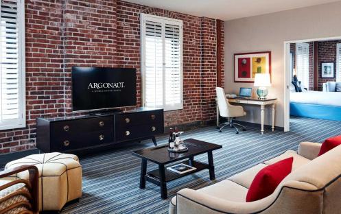 Argonaut Hotel - One Bedroom Suite  Living room