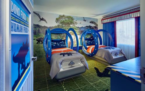 Loews Royal Pacific Universal Orlando - Kids Suites Beds