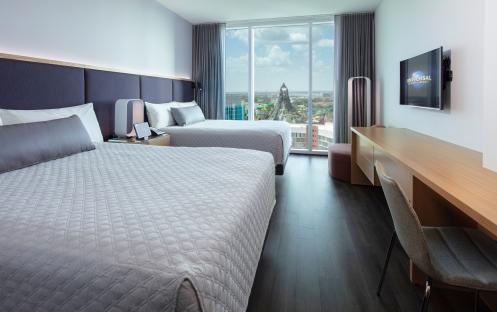 Universal’s Aventura Hotel - Standard Queen Bedroom View