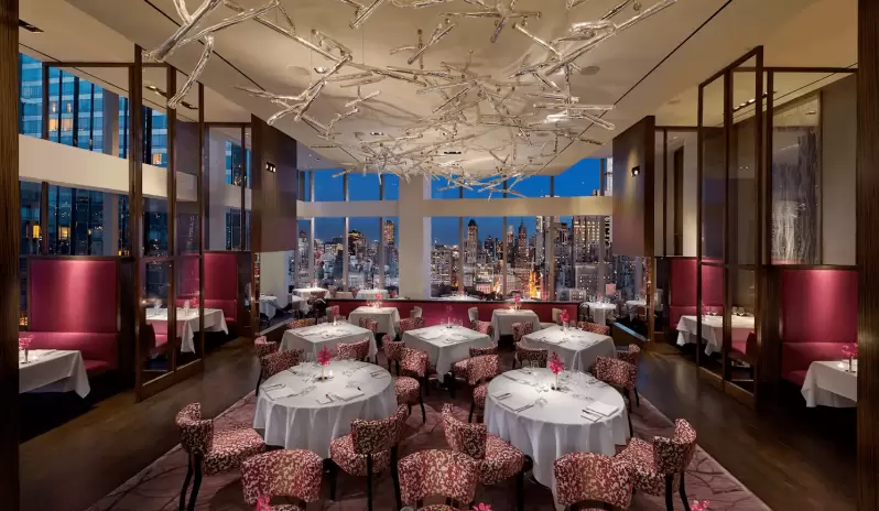 Mandarin-Oriental-New-York-dining-area Mandarin-Oriental-New-York-dining-area