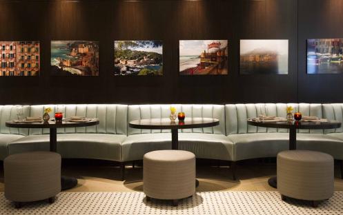 The Langham New York - Bar Fiori sofa