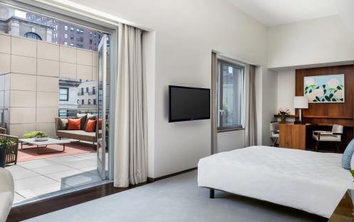 The Langham New York - Deluxe Terrace Room