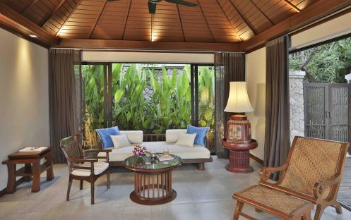 Pimalai Koh Lanta - One Bedroom Beachside Suite Living Room