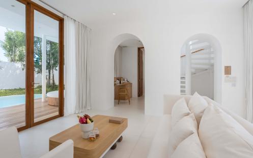 Sala Samui Chaweng Beach Resort - Two Bedroom Garden Villa Living Room