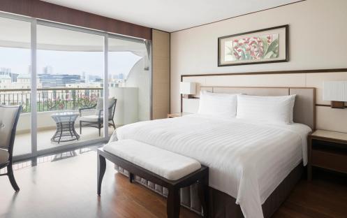 Shangri-La-Singapore-Garden-Wing-One-Bedroom-Suite-Bedoom