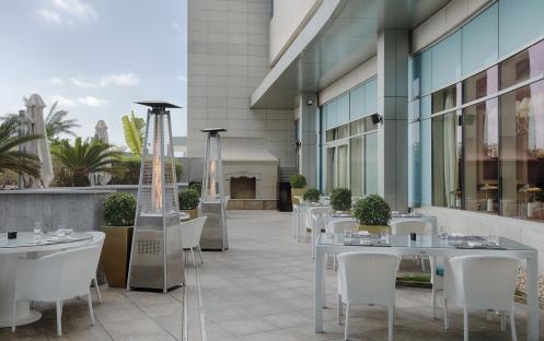 The Terrace on the Corniche  Seating Area outdoor