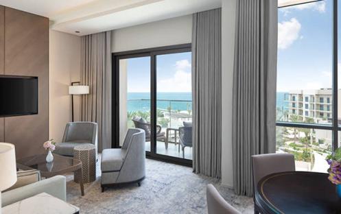 Address Beach Resort Fujairah - Executive Suite Ocean View from the balcony