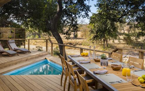 Ulusaba Safari Lodge - Safari Suite Private Dining Table