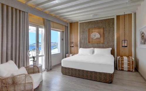 Santa-Marina-Mykonos-Resort-Deluxe-Room-King-Bed-View