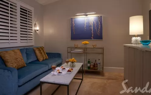 Island Village One Bedroom Butler Villa Suite w Private Pool - V1PP Living Room