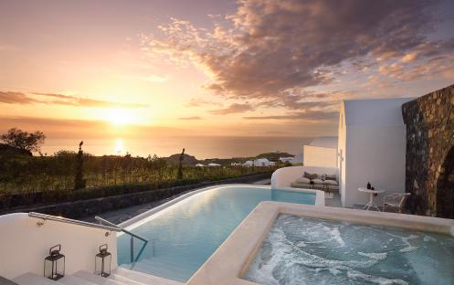 Royal Suite Sunset Sea View Private Pool