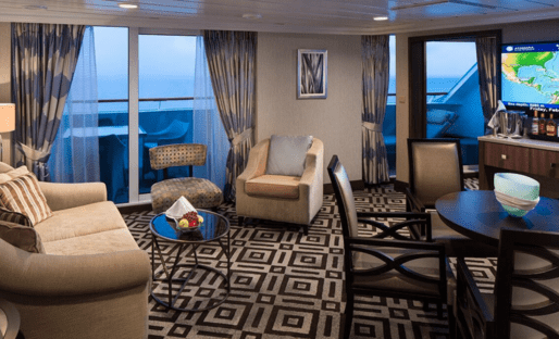 Azamara Club Cruises Azamara Pursuit Accommodation Club Ocean Suite 3