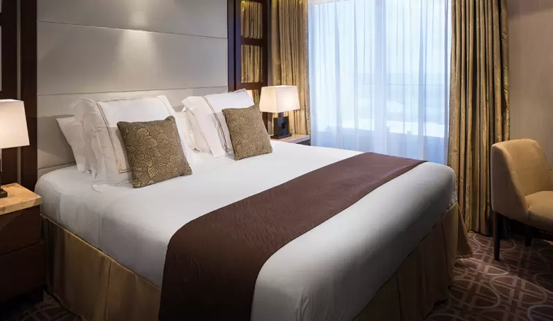 Royal suite bedroom
