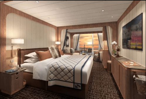Seabourn Venture Veranda Suite Bedroom Seabourn Venture Veranda Suite Bedroom
