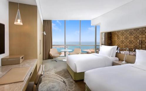 Conrad-Abu-Dhabi-Executive-Room-Twin-Bed