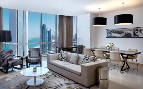 Conrad-Abu-Dhabi-One-Bedroom-Apartment-Living-Room