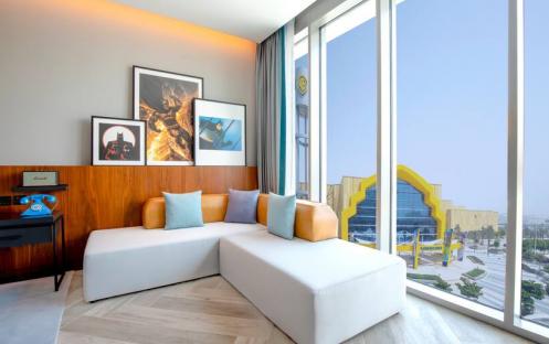 WB Abu Dhabi - King Director's Room with Yas Theme Parks Access  View