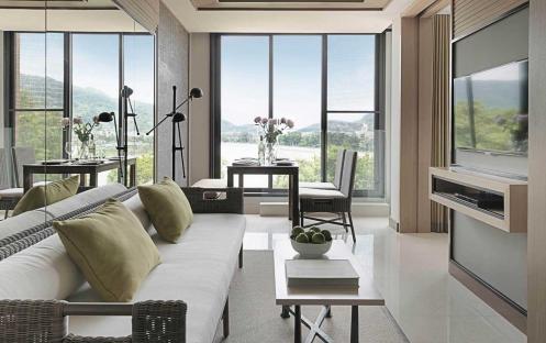 Amari Phuket - One Bedroom Suite Ocean View King Bed Living Room